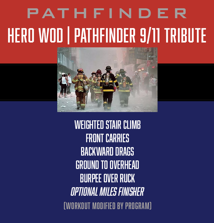 HERO WOD | 9/11 PATHFINDER Tribute