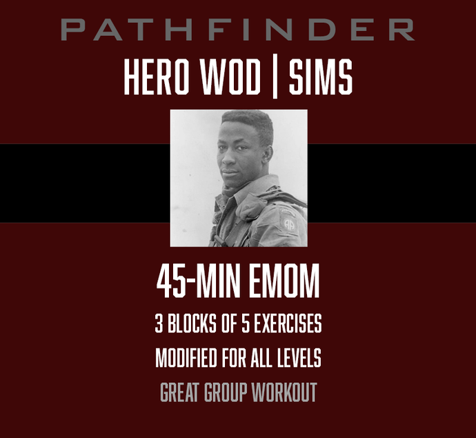 HERO WOD | SIMS