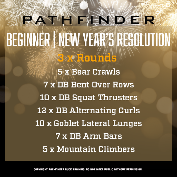 BEGINNER | NEW YEAR'S RESOLUTION