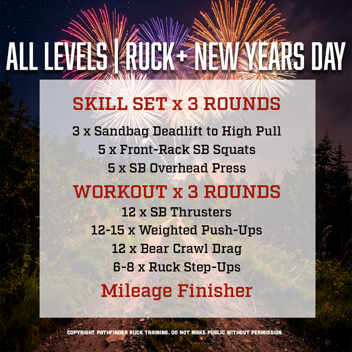 ALL LEVELS | RUCK+ NEW YEARS DAY