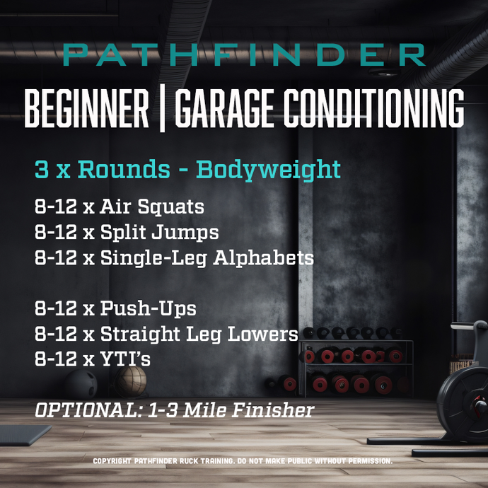 BEGINNER | GARAGE CONDITIONING - Bodyweight
