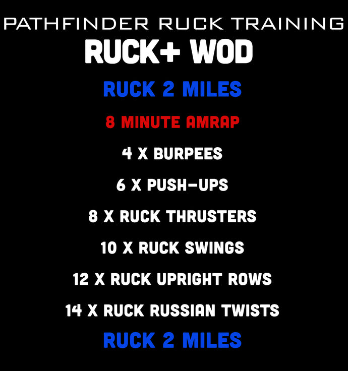 RUCK+ | Miles + AMRAP + Miles