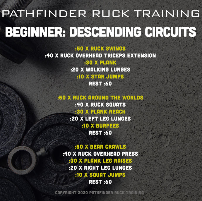 BEGINNER | Descending Circuit Training