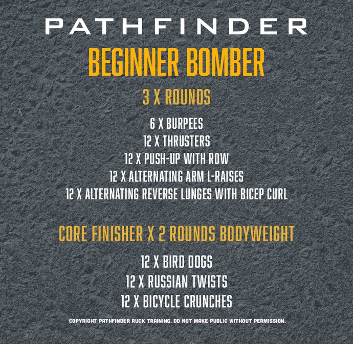 BEGINNER | Bodyweight Bomber