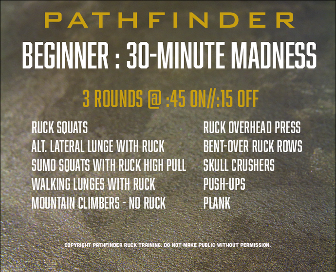 BEGINNER | 30-MIN MADNESS