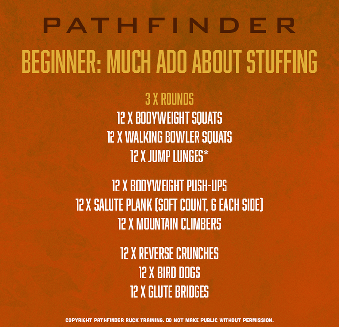 BEGINNER | Much Ado About Stuffing