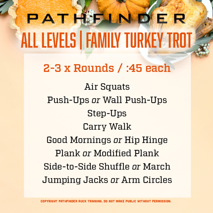 ALL LEVELS | FAMILY TURKEY TROT