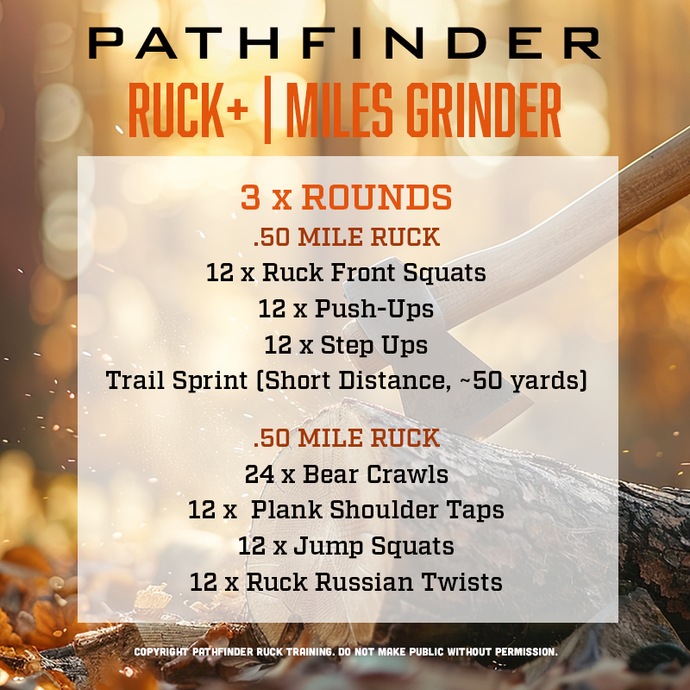 RUCK+ | MILES GRINDER