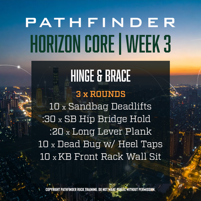 HORIZON CORE | Week 3: Hinge & Brace