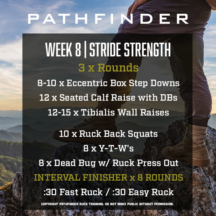 STRENGTH | Week 8: Stride Strength
