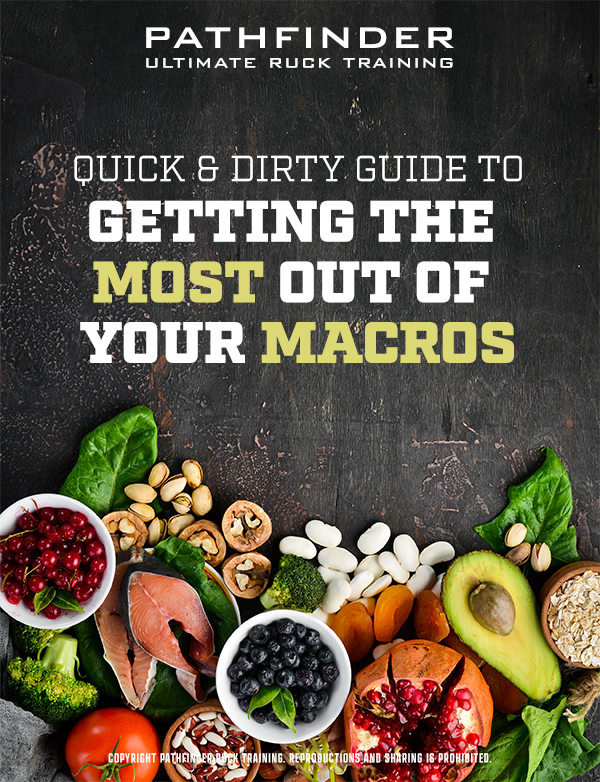 PATHFINDER Personalized Nutrition - Macros Only – PATHFINDER Ruck Training