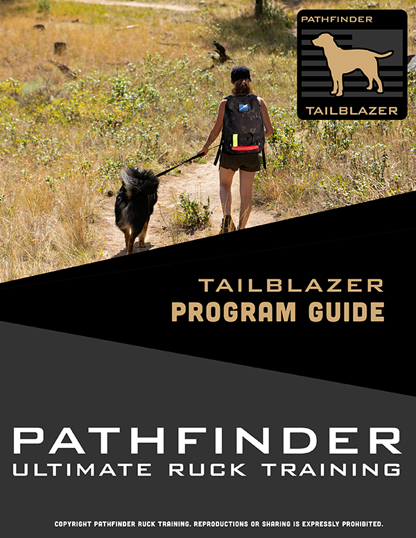 Ruck Your Dog - TAILBLAZER - For 4-Legged Companions – PATHFINDER Ruck ...